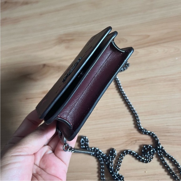 Coach Mini Wallet With Chain - Picture 7 of 11